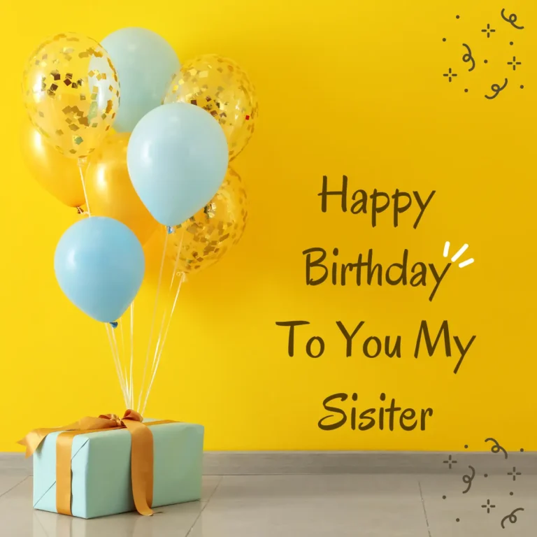 Happy Birthday Sister Images