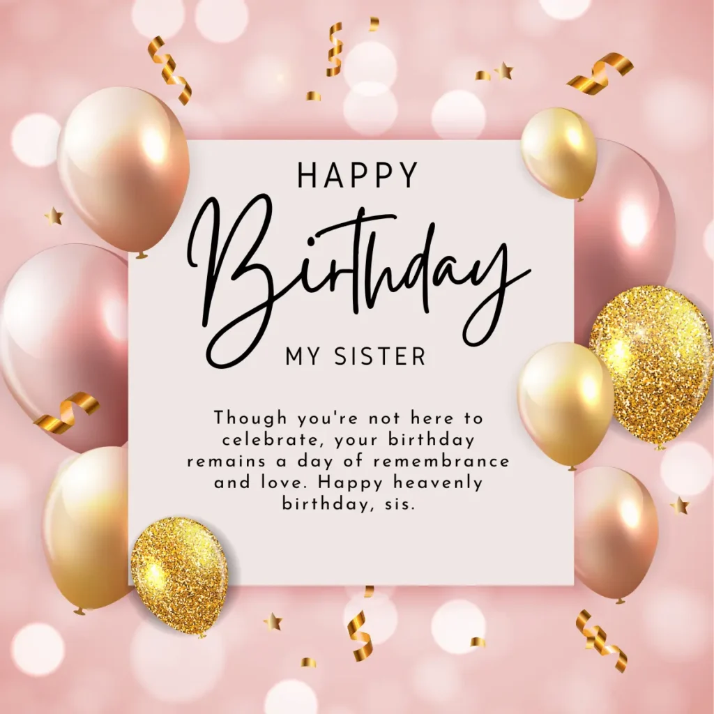 Happy Birthday to My Sister Images