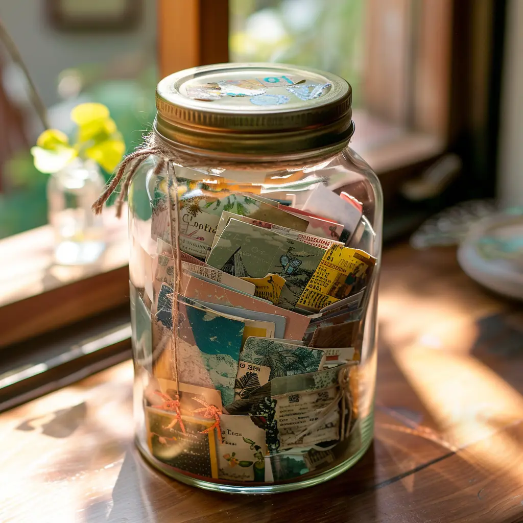 DIY Memory Jar