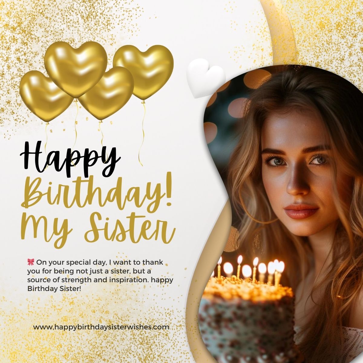 150+ Heart Touching Birthday Wishes For Sister - Happy Birthday Sister ...