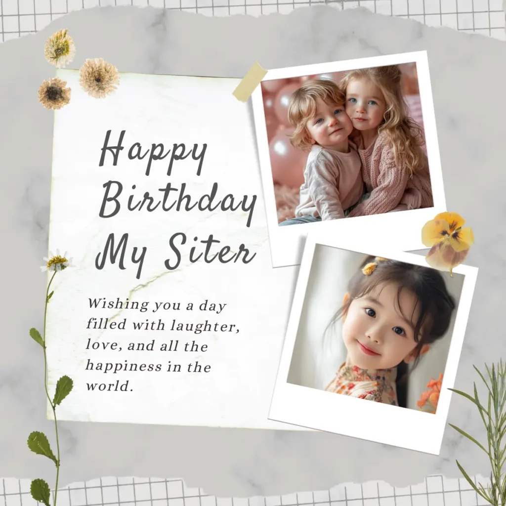 Blessing Birthday Wishes For Sister