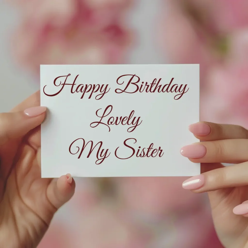 Happy Birthday Sister Status images