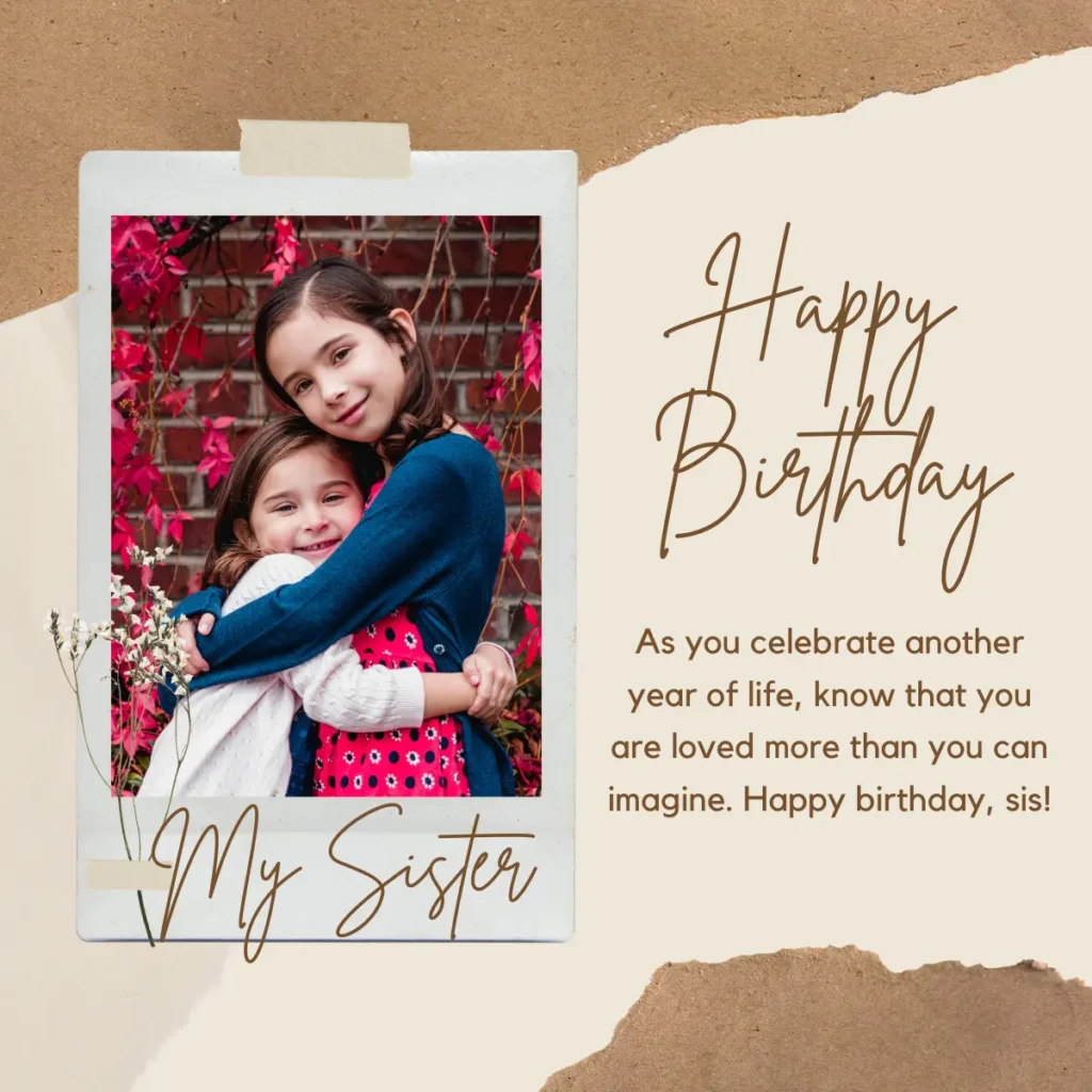 Blessing Birthday Wishes For Sister With Images